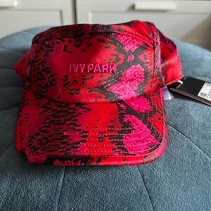 Adidas Ivy Park Ivy Hearts satin cap NWT